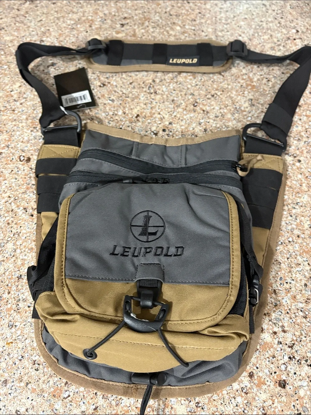 NWT Leupold Recon GO Bag XF in Shadow Gray/Tan